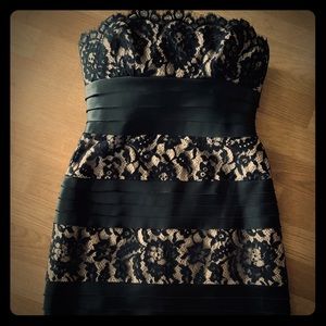 Strapless BCBG Maxzaria dress